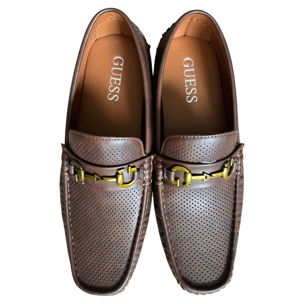 Guess Brown Loafers, US7.5M - Picture 4 of 9